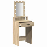 Dressing Table Brown 50 x 41 x 140 cm Engineered Wood 865156