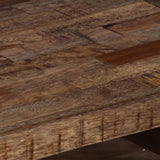 TV Cabinet 118x30x40 cm Solid Mango Wood 247330