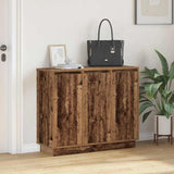 LED Sideboard Old Wood 90 x 32 x 75 cm Engineered Wood 869680