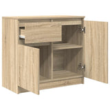Sideboard with Drawer Sonoma Oak 71x35x65 cm Engineered Wood 861600