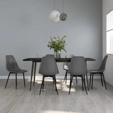 Dining Chairs 6 pcs Grey PP 3082343
