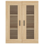 Highboard Sonoma Oak 69.5x34x180 cm Engineered Wood 3198532