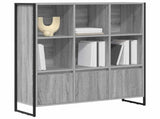 Book Cabinet 2 pcs Grey Sonoma 99.5 x 30 x 108 cm 3403025