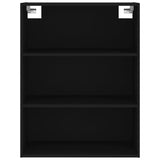 Highboard Black 69.5x34x180 cm Engineered Wood 3190014