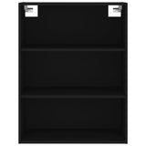 Highboard Black 69.5x34x180 cm Engineered Wood 3189502