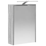 Bathroom Cabinet Set 5 pcs Grey Sonoma Engineered Wood 3406284