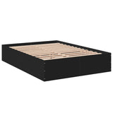 Bed Frame without Mattress Black 140x190 cm 3281029