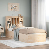 Bed Frame without Mattress 90x190 cm Single Solid Wood Pine 3323515