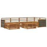 Outdoor Sofa Set 7 pcs Natural 3383587