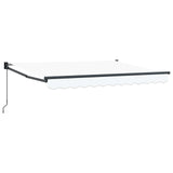 Retractable Awning White 3 x 2 m 100% Polyester and Aluminium 3419051