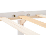 Single Bed White 3ft Solid Pine Wooden Bed Frame for Adults, Kids 190 x 90 cm WF038853KAA