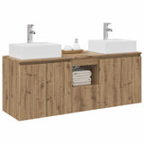 Bathroom Cabinet Set 3 pcs Artisan Oak 49.5 x 41 x 62.5 cm 3405656