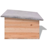 Hedgehog House 45x33x22 cm Wood 42351