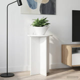 Plant Stand 2 pcs High Gloss White 40 x 60 cm Engineered Wood 899712