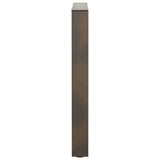 Dining Table Legs V-Shape 2 pcs Natural Steel 70x cm Steel 4012647