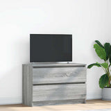 TV Cabinet Grey Sonoma 80x35x54 cm Engineered Wood 861792