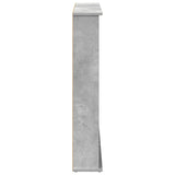 CD Cabinet 2 pcs Concrete Grey 60 x 17 x 92 cm Engineered Wood 8012737