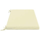 2-Piece Bench Cushions SOEST 2 pcs 100% Polyester Cream 949289