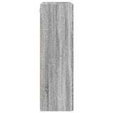 TV Wall Cabinet Grey Sonoma 59.5 x 31 x 100 cm Engineered Wood 892375