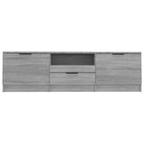 TV Cabinet Grey Sonoma 140x35x40 cm Engineered Wood 817112