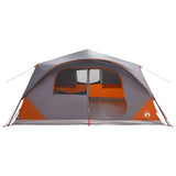 Instant Tent with Roof Grey and Orange 365 x 280 x 200 cm 42028705