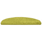 Self-adhesive Stair Mats 15 pcs Green 80 x 24.5 x 3.5 cm 42038662
