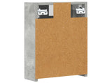 Bathroom Mirror Cabinet Concrete Grey 30 x 10.5 x 50 cm 889010