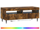LED TV Cabinet Smoked Oak Engineered Wood 897000