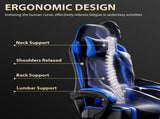 Gaming Chair, Computer Chair with Footrest and Lumbar Support, Ergonomic Video Game Chair with 25013131
