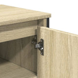 Bathroom Sink Cabinet Sonoma Oak 91x35x60 cm Engineered Wood 848660