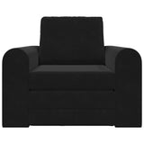 Sofa Bed Black 98 x 71 x 83 cm Velvet 4106670