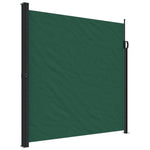 ZNTS Retractable Side Awning Dark Green 200x600 cm 4004560