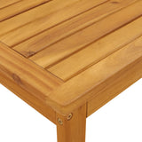 3 Piece Balcony Set with Cushions Solid Wood Acacia 365856