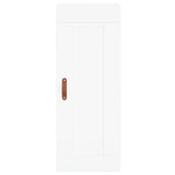 Highboard White 34.5x34x180 cm Engineered Wood 3200297
