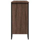 Sideboard Brown Oak 101x35.5x74.5 cm Engineered Wood 848558