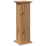 Display Stand with Storage Artisan Oak 31x30x90 cm Engineered Wood 854615