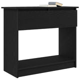 Console Table with Drawers Black 85.5x38.5x74.5 cm 861392