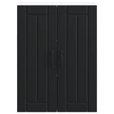 Kitchen Cabinet Black 60 x 31 x 80 cm Engineered Wood 885046