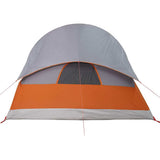 Camping Tent Tunnel 4-Person Grey Waterproof 94745