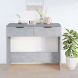 Console Table Concrete Grey 90x36x75 cm Engineered Wood 811335