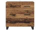 Sideboard Old Wood 69.5 x 34 x 90 cm Engineered Wood and Iron 881522