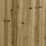 Middle Sofa with Cushions Impregnated Wood Pine 825666