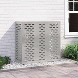 Air Conditioner Cover Silver 110 x 50 x 105 cm Stainless steel 865915