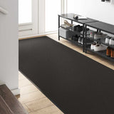 Doormat Other Black 120 x 400 cm Polyamide and PVC 4100720