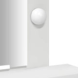 Dressing Table White 50 x 41 x 140 cm Engineered Wood 865154