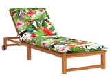 Sunlounger Cushion GEMERT 100% Polyester Multicolour 947532
