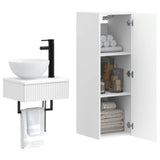 Bathroom Furniture Set 2 pcs White 33 x 34.5 x 100 cm 3406093