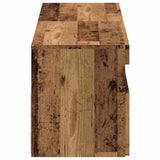 TV Cabinets with LED Lights 2 pcs Old Wood Engineered Wood 856310