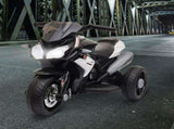 Kids Electric Motorcycle Ride-On Toy, with Three Wheels, Music, Horn, Lights T3398P348257