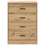 Garage Storage Cabinet Artisan Oak 60x51x85 cm Solid Wood Pine 860606